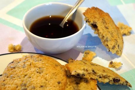 Cookies au chocolat, tendres et fondants