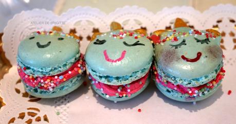 Les Licornes sont arrivées !!!!  Macarons licornes au cassis