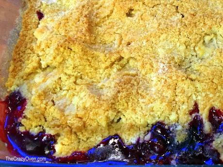 Crumble sanglant aux fruits rouges parce que j’aime pas la Saint-Valentin