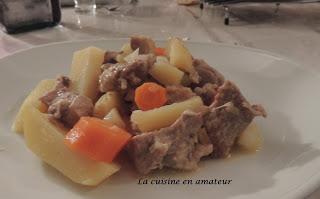 Sauté de porc aux pommes de terre à la moutarde au Cookéo