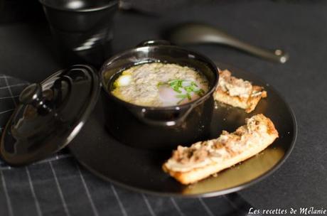 œuf cocotte au foie gras et chanterelles – Foodista #27