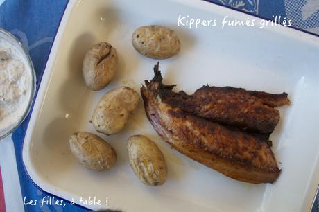 Kippers fumés grillés