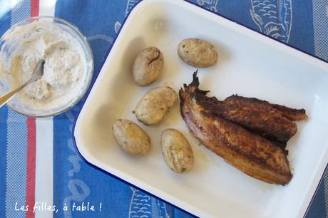 Kippers fumés grillés