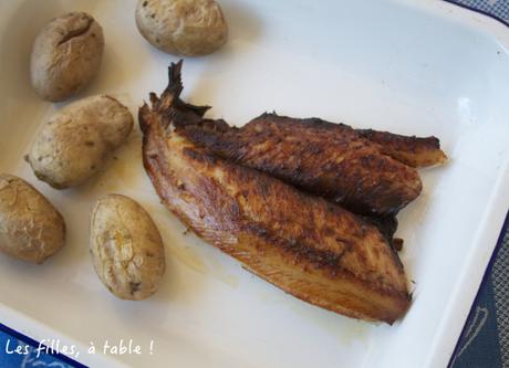 Kippers fumés grillés