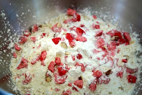 Gâteau aux Pommes et Pralines (spécial blancs d'oeufs)