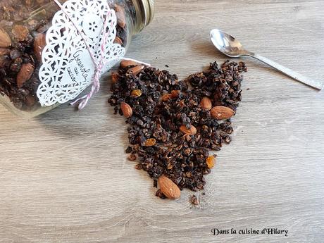 Granola gourmand très chocolat - Dans la cuisine d'Hilary