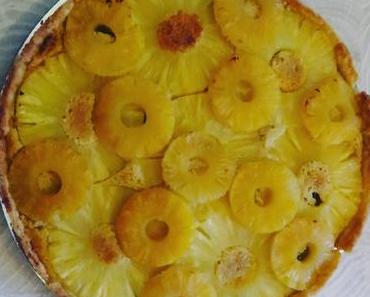 Mes tartes bourdaloue ananas rhum raisin