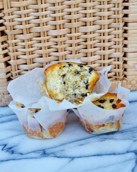 Muffins aux pépites de chocolat 