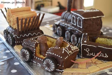 Ma locomotive : gâteau d’anniversaire en 3D