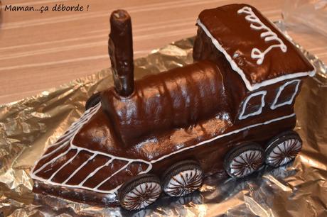 Ma locomotive : gâteau d’anniversaire en 3D