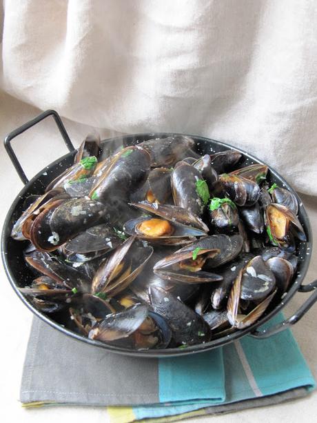Des moules marinière à Bouillon Des moules marinière à Bouillon