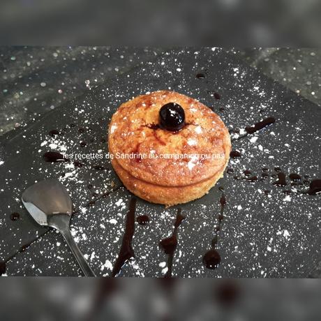 Fondant au chocolat blanc et aux cerises amaréna au companion, thermomix ou i cook'in