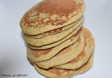 Pancake à la banane et flocons d'avoine