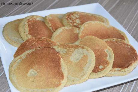 Pancakes à la banane et flocons d’avoine (sans gluten)