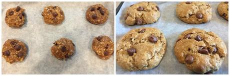 Cookies au Beurre de Cacahuètes et Pépites de Chocolat