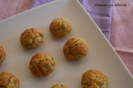 Mini cake au thon et à la moutarde à l'ancienne