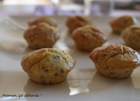 Mini cake au thon et moutarde à l’ancienne