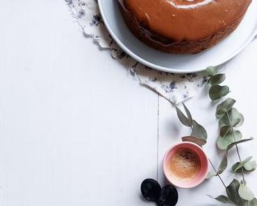 Angel Food Cake à la carotte et au caramel