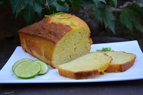 Cake au citron vert