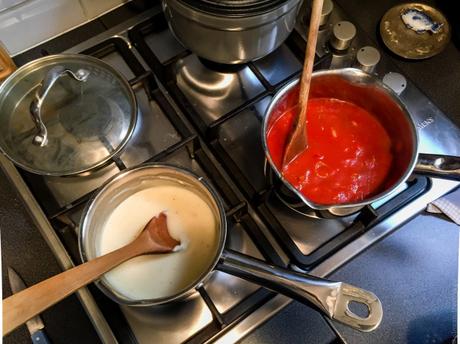 Ce ne sont pas des lasagnes – Gratin de scorsonères Béchamel et tomate