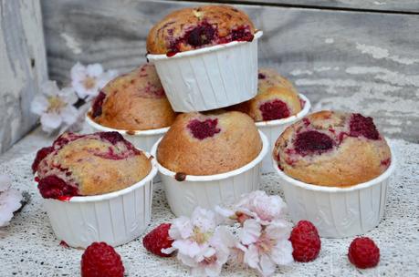 Muffins aux framboises