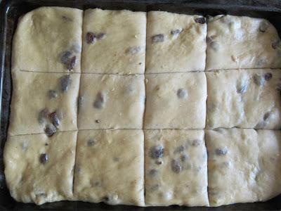 Hot cross buns pour Pâques