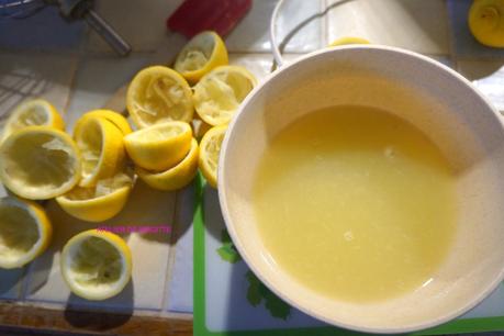 Carrés aux citrons et aux ... épingles !