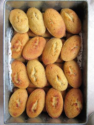 Financiers à la pistache