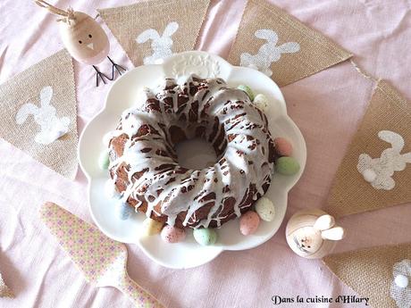 Bundt aux pépites de chocolat pour un dessert de Pâques inoubliable / Unforgettable Easter chocolate chip bundt cake