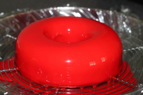 Entremets Dulcey Framboise en étapes