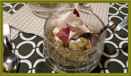 Mousse de Brocolis et sa crème chantilly à la Coppa Mousse de Brocolis et sa crème chantilly à la Coppa