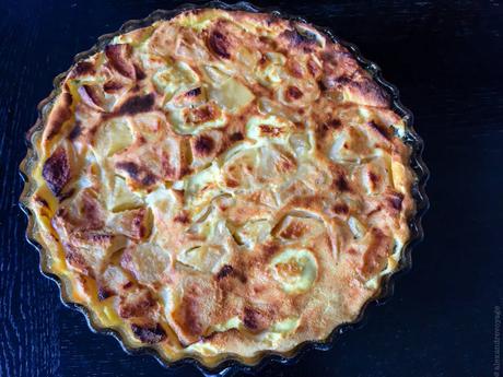 Pomme franco-américaine pour un dessert du Sud-Ouest – Flognarde aux pommes