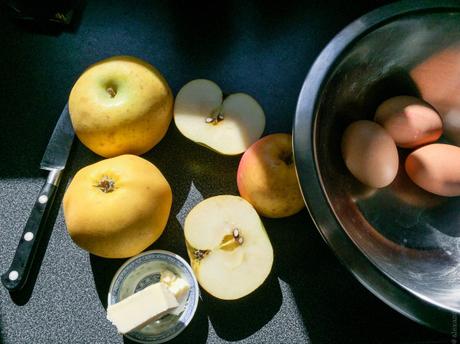 Pomme franco-américaine pour un dessert du Sud-Ouest – Flognarde aux pommes