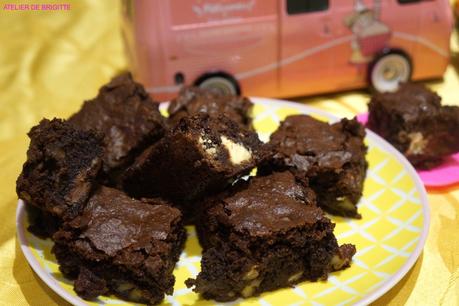 Brownies aux 3 chocolats