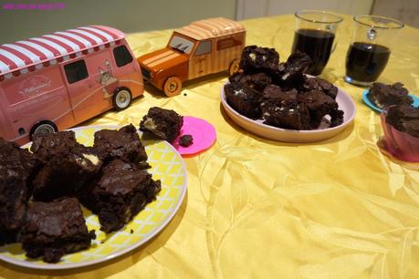 Brownies aux 3 chocolats