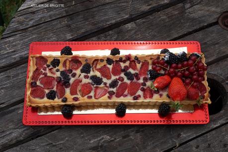 Tarte Amandine aux Fruits Rouge