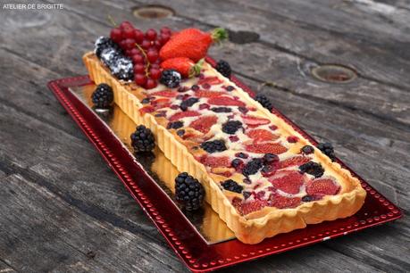 Tarte Amandine aux Fruits Rouge