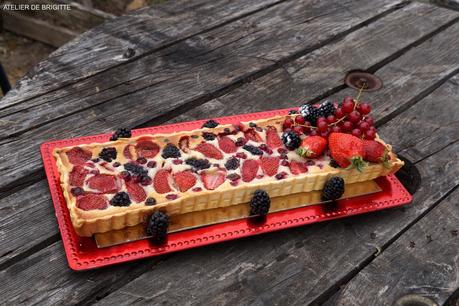 Tarte Amandine aux Fruits Rouge