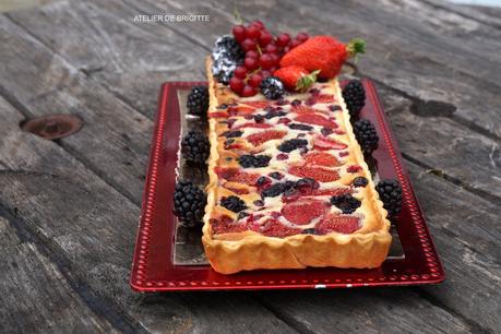 Tarte Amandine aux Fruits Rouge