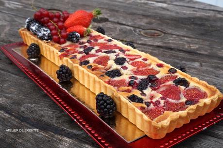 Tarte Amandine aux Fruits Rouge