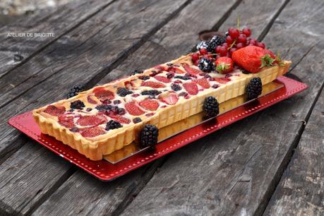 Tarte Amandine aux Fruits Rouge