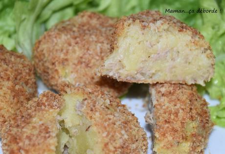 Croquettes de pomme de terre et thon