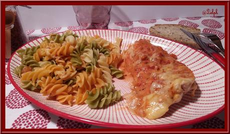 Escalopes de dinde gratinées à la tomate