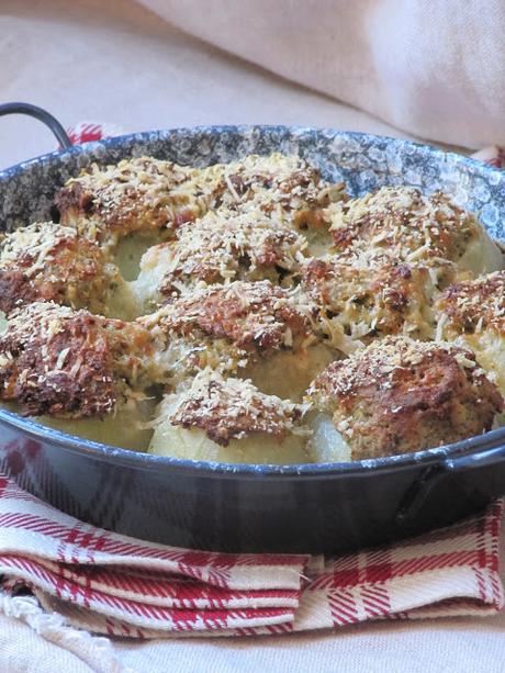 Oignons farcis au poulet Oignons farcis au poulet