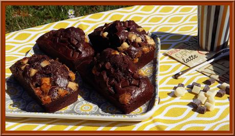 Petits cakes tout chocolat