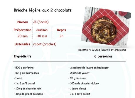 Battle Food : Ma brioche escargot aux 2 chocolats ♨♨