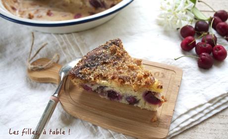 Gâteau clafoutis aux cerises