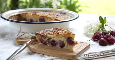 Gâteau clafoutis aux cerises