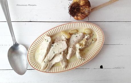 Poulet à la crème d'Ail fumé  dans RECETTES SALÉES avec viande ou poisson poulet-ail-du-haut