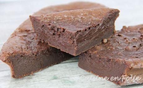 Fondant au chocolat au lait concentré sucré